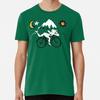 Unisex Shirt Cotton Oversize Large Size Bicycle Day S To 5XL T-Shirt