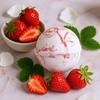 Strawberry Bath Bomb With Coconut Butter