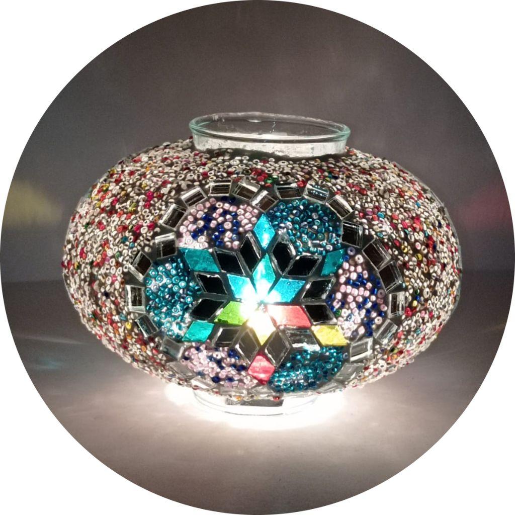 Абажур ручной работы Турецкая марокканская красочная мозаика из стекла Античная лампа Мозаичная лампа Османская аутентичная люстра Старинная лампа Ночная лампа,