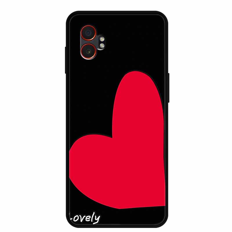 For Samsung XCover7 Pro 3D Case Soft TPUSilicone Bumper Protector Relief Flower Emboss Phone Cover Funda Galaxy XCover 7 Pro