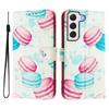WEFOR Кошелек-чехол для Samsung Galaxy S20/S20 FE/S21/S22/S20 Ultra – Милый чехол-книжка с держателем для карт Эстетичный дизайн с ремешком