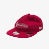 New Era Нью-Йорк Янкис Ретро Овальный Логотип Регулируемый Ремешок Алый