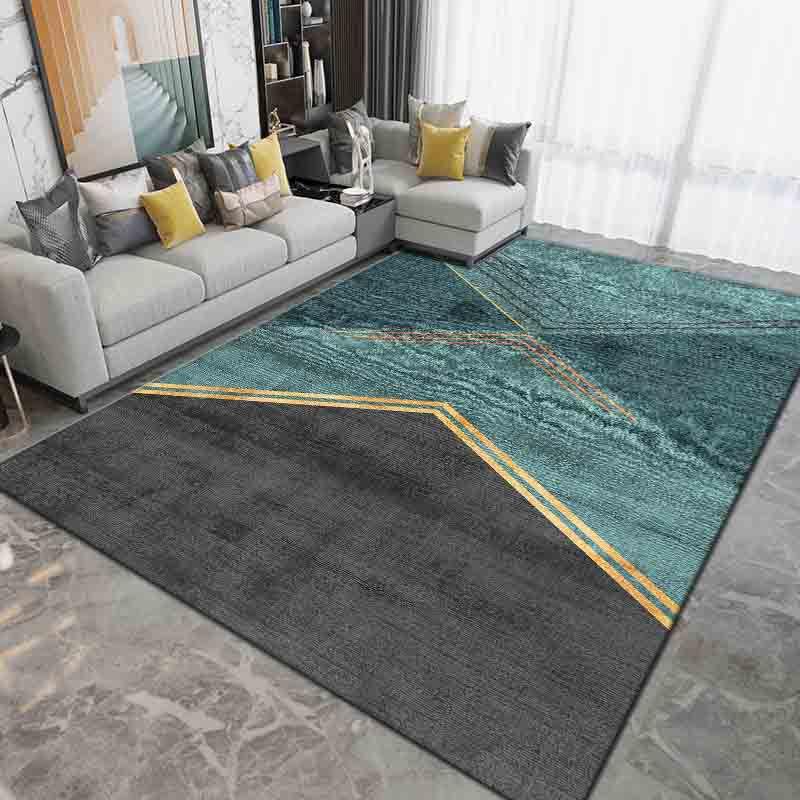 Nordic Carpet Гостиная Светлая Роскошная Коврики для Журнального Столика Спальня Большая Площадь Коврик Кухня Нескользящие Ковры
