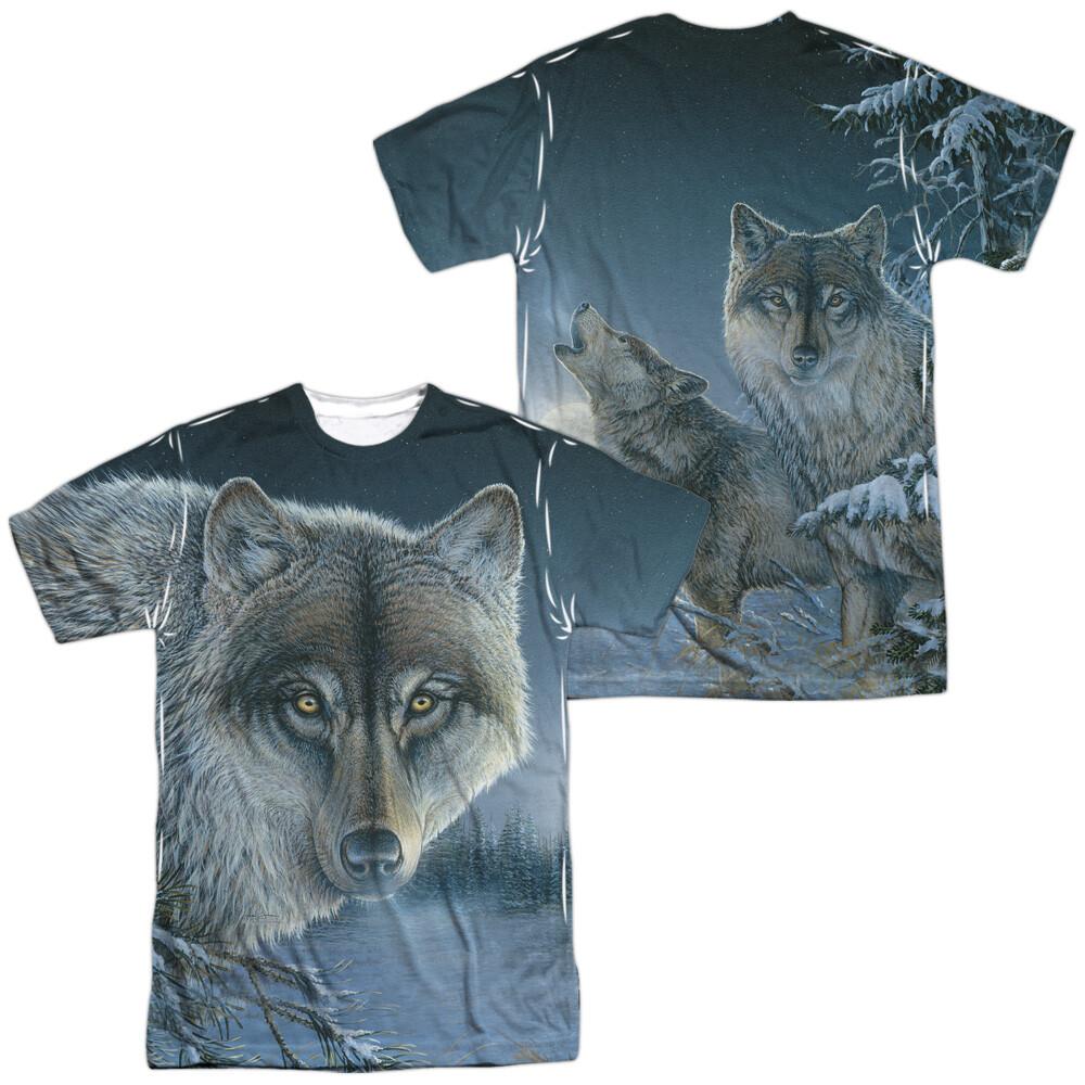 Двусторонняя футболка Wild Wings Midnight Wolves