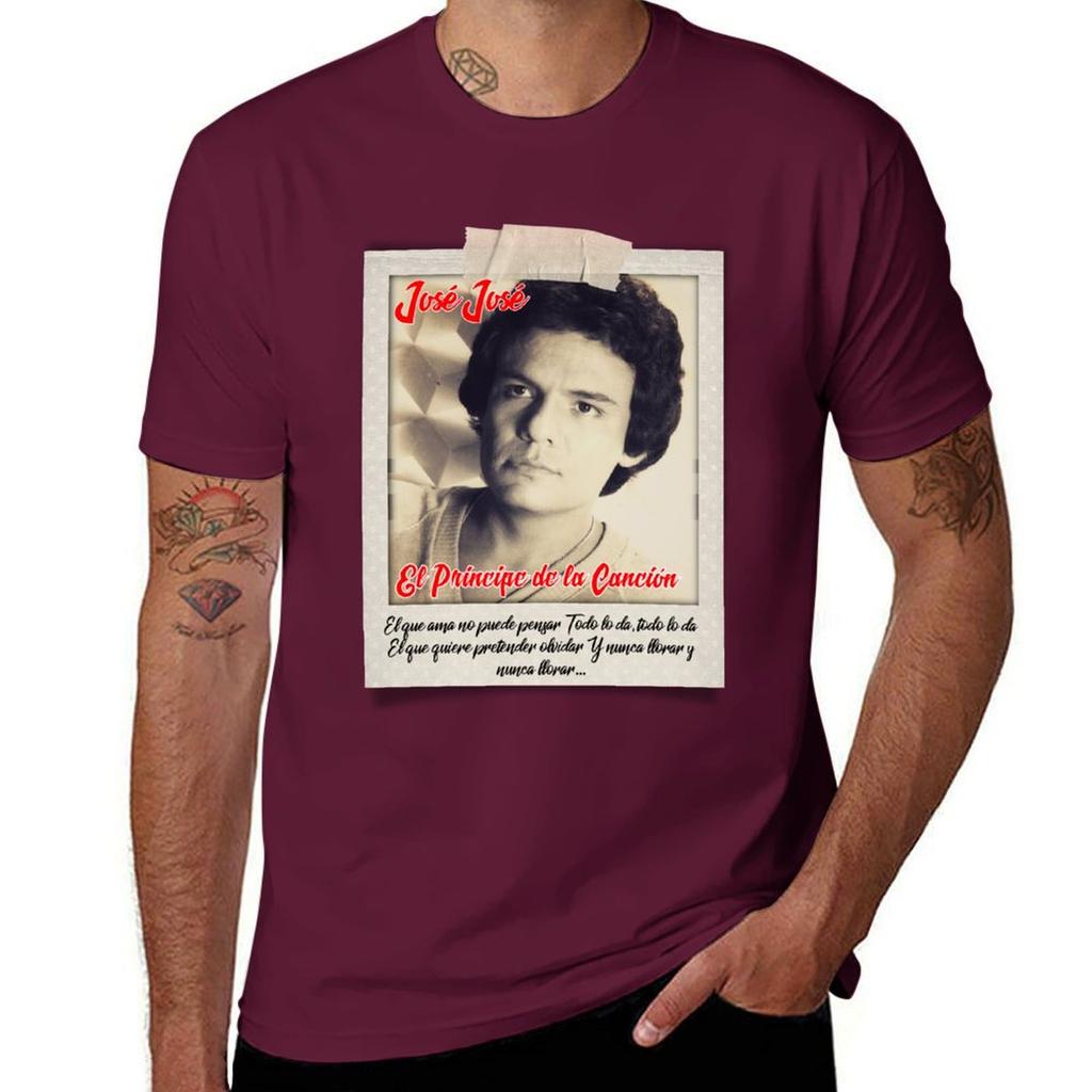 Jose Jose El Principe De La Cancion Tshirt Funnys Oversized Aesthetic Clothes T Shirts For Unisex Pack
