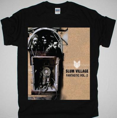 Conant Gardens Slum Village Хип-хоп Фантастический Туда и Обратно Телониус Футболка
