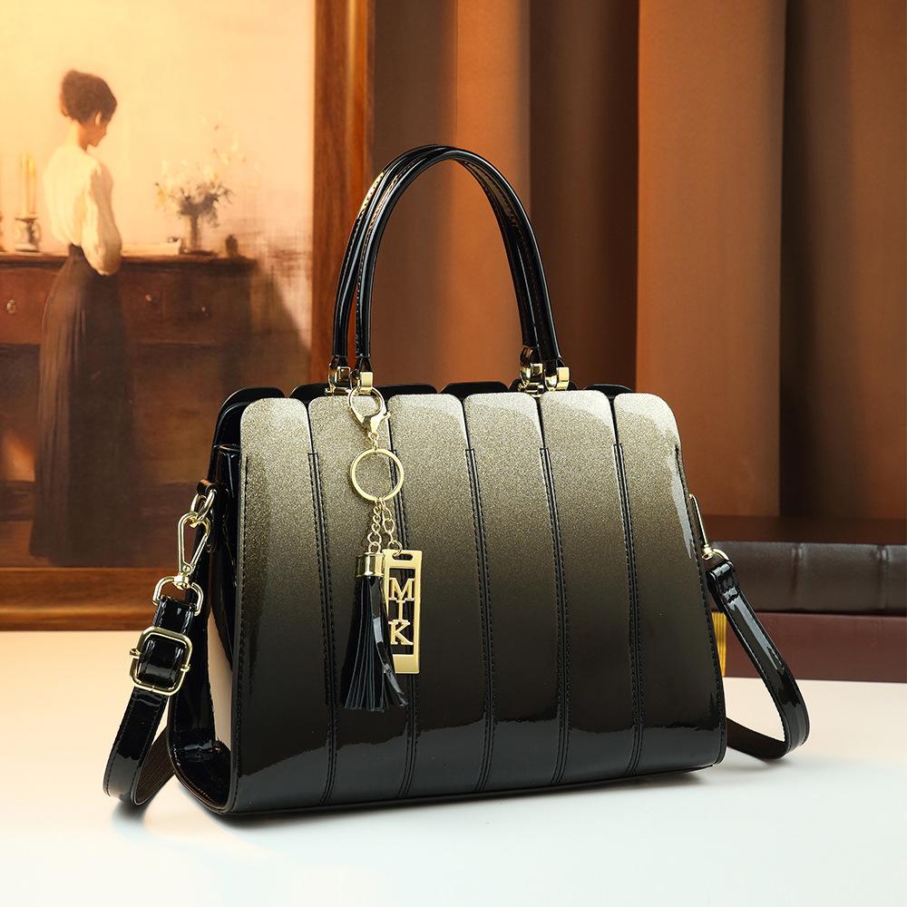 2026 New Middle aged Women's Bag Single Shoulder Cross Shoulder Handbag