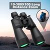 Zoom 10-380X100 Professional Telescope HD Powerful BAK4 Binoculars Low Light Long-distance Binoculars For Hunting