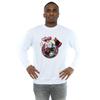 DC Comics Mens Harley Quinn Joker Patch Sweatshirt