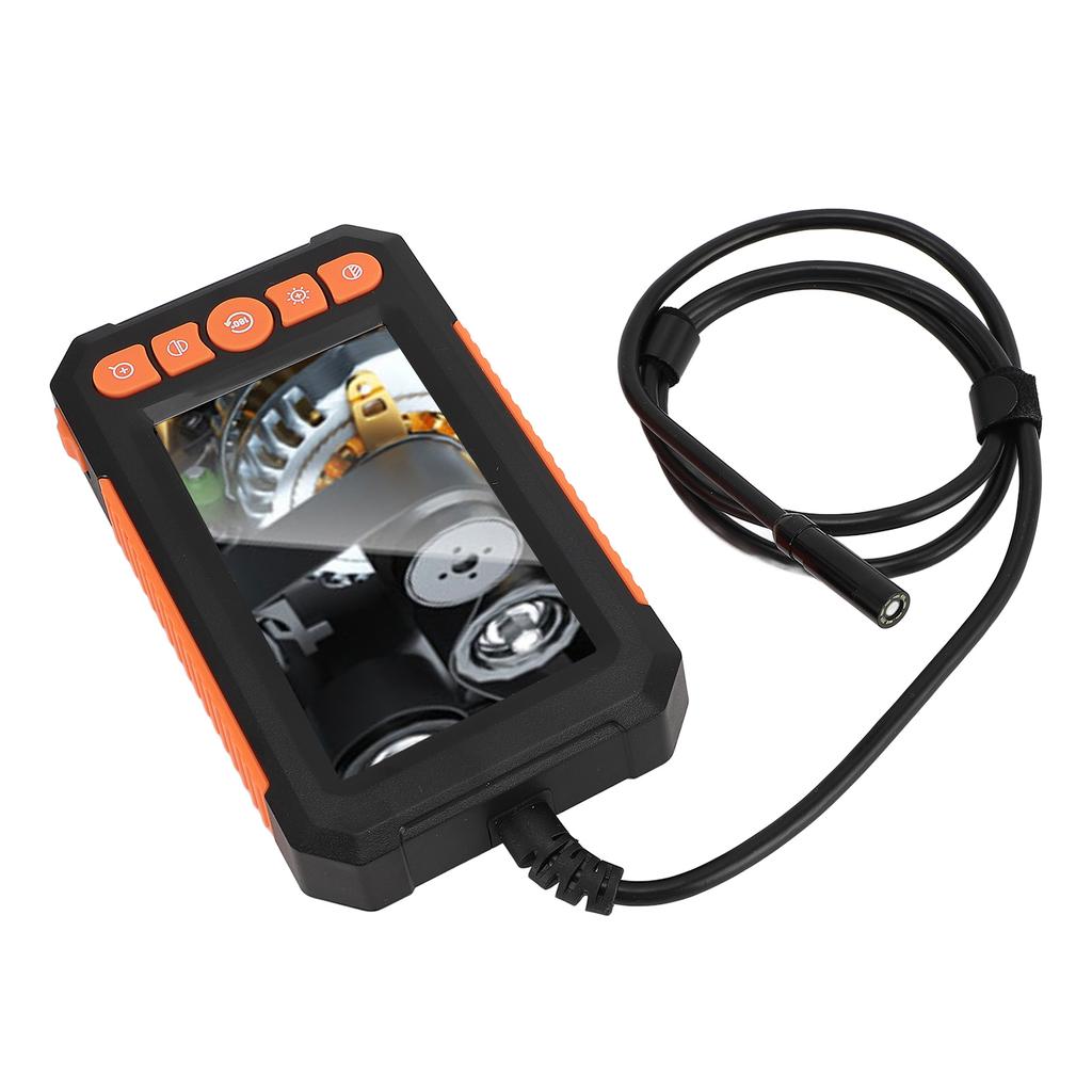 Промышленная эндоскопическая камера-бороскоп с 4,3-дюймовым ЖК-экраном 8 мм 1080P HD для осмотра канализационных труб