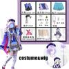 Game   Project Qiqi Cosplay   Full Wig Costume Shoes Hat Halloween Christmas Costume Zombie Kids Dress