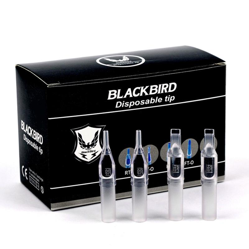 Black Bird Transparent Needle Tip Tattoo Nozzle RT/MFT - Disposable Auxiliary Supplies