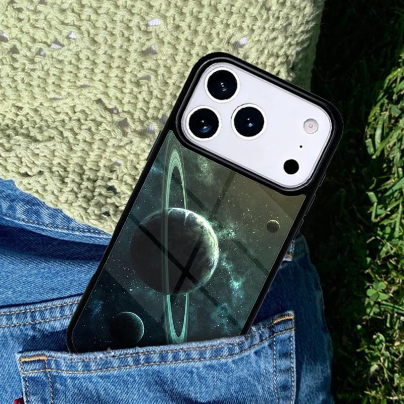 Астрономия Планеты Чехол для Телефона для IPhone 11 12 13 14 15 16e 17 Pro Max Coque для IPhone 17 Air