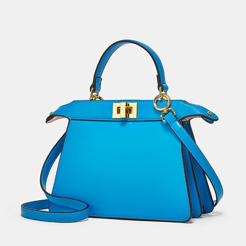 Женская сумка в французском стиле 2024 летняя новая модель сумка Келли, высококачественная сумка-гармошка из коровьей кожи, сумка через плечо, на плечо и ручная сумка для женщин