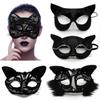 Half Face Mask Animal Costume Eye Mask Party Supplies Cat Face Masks Venice Mask Lace Masquerade