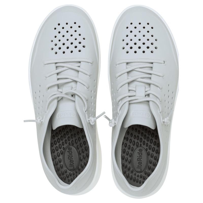Crocs In Motion Pacer Комфортные Универсальные Низкие Повседневные Кроссовки Мужские Белые 210831-1MK