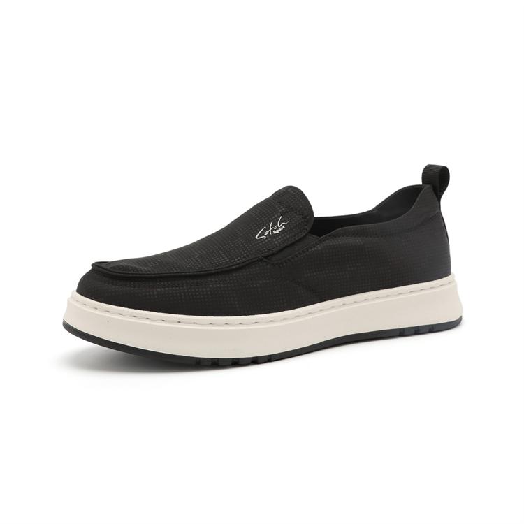 Fashionable embossed foot pedals: Summer fabric breathable and comfortable cloth shoe covers for men's casual shoes