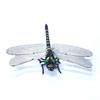 Fake Dragonfly Decoration with Lanyard/Pin Portable Outdoor Camping Gnats Fly Repellent Simulated 3D Dragonfly Model Ornament Kids Educational Toy