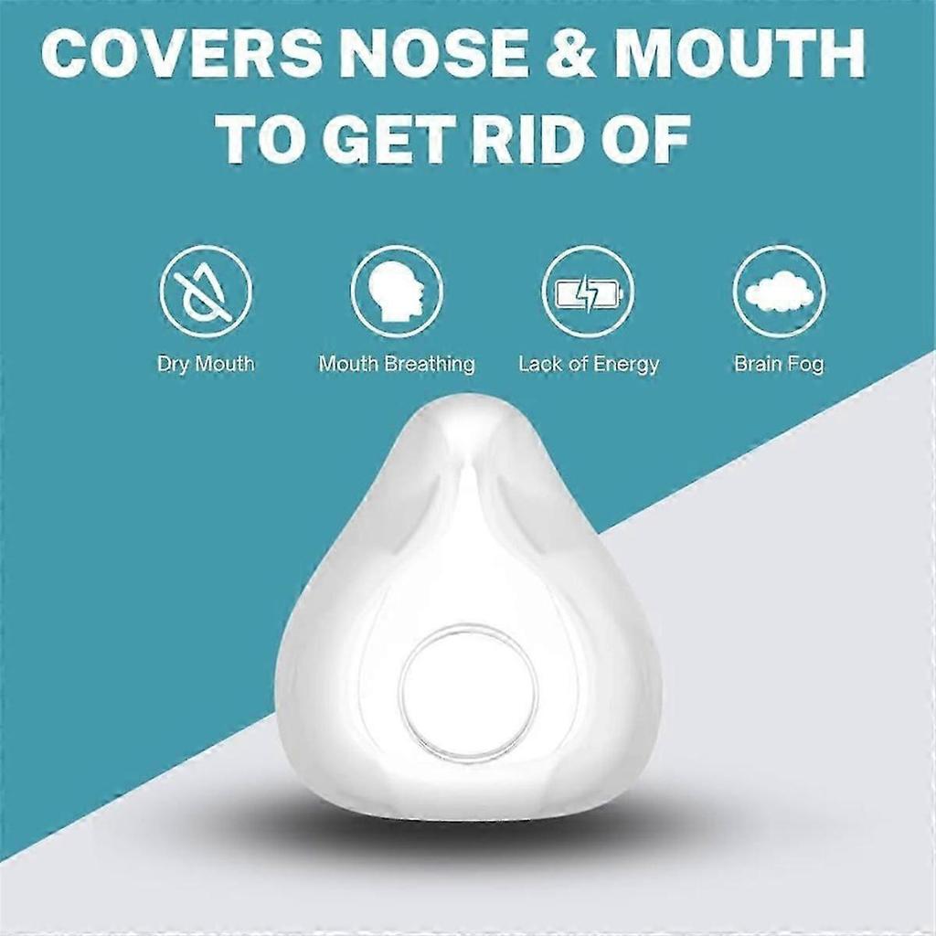 Сменная подушка F20 для масок CPAP, Мягкое силиконовое уплотнение, Плотно прилегает к носу и рту, Размер: Большой