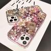 Роскошный чехол для телефона со стразами и бриллиантами для iPhone 13 14 15 11 12 Pro Max Xr Xs 8 7 Plus