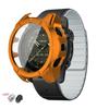 Ремешок+Чехол Для Garmin Fenix 8 47 51мм Защитное Стекло Магнитный Силиконовый Ремешок QuickFit Браслет Протектор Fenix8 Аксессуары