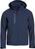 Куртка Clique Milford softshell jacket темно-синяя