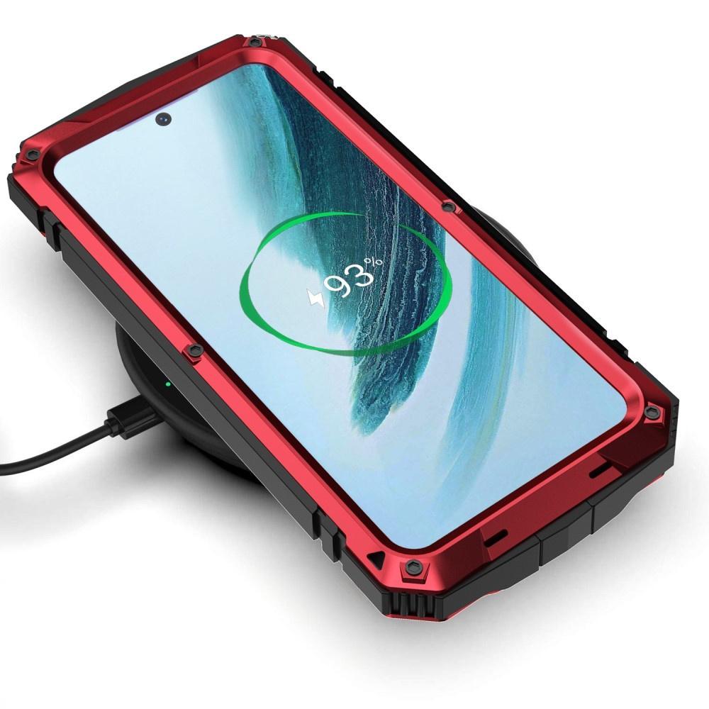 Armored case for Samsung Galaxy S25+ Plus, R-JUST, red