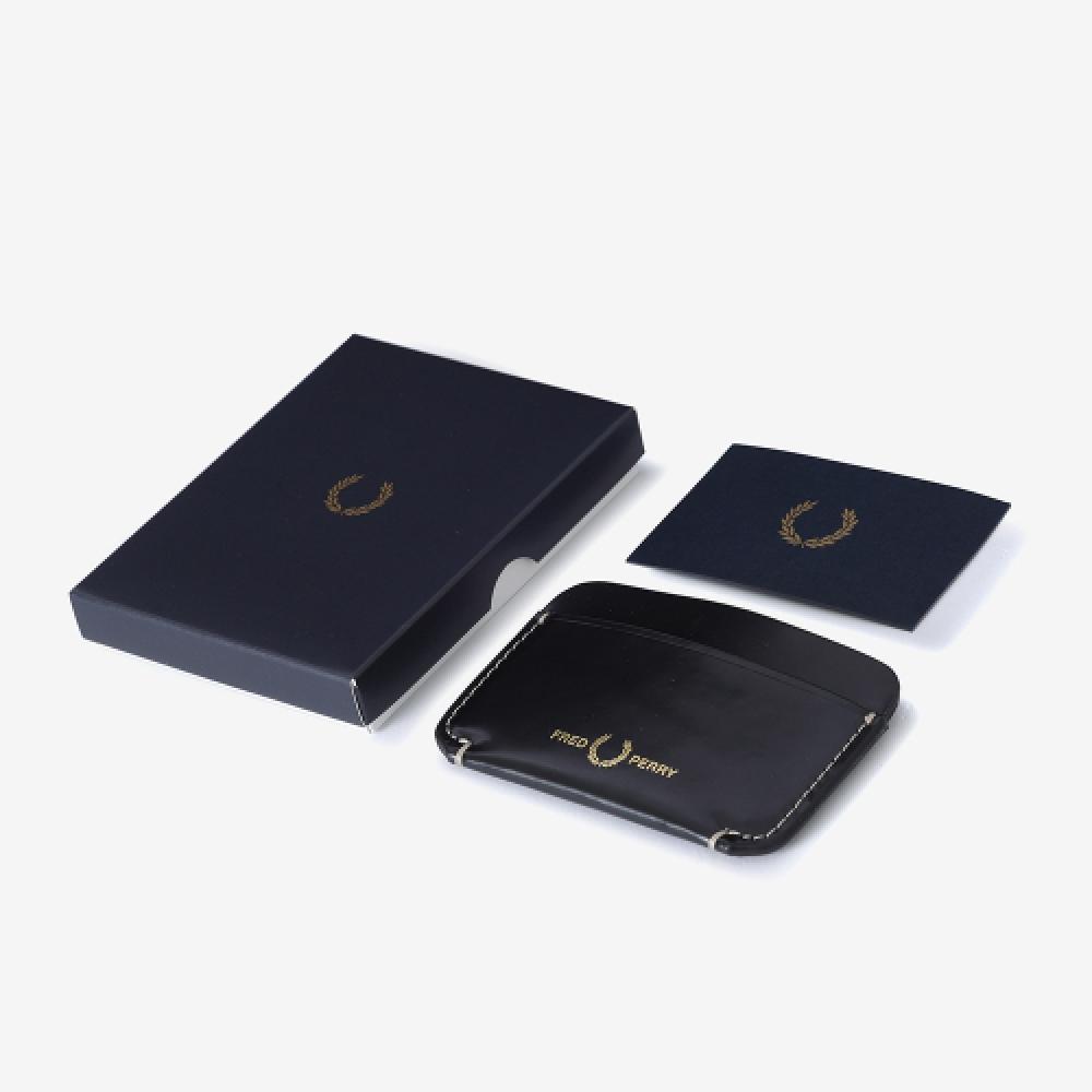 Fred Perry Кожаный держатель карт Box черный Cfpu2438296 102