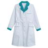 Женский лабораторный халат с длинным рукавом, медицинский халат, платье, униформа, больничная медсестра, врач, халат, платье