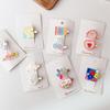 Summer Colorful Print Hair Pins Clips Kawaii Cartoon Korean Style Girls Hairpins
