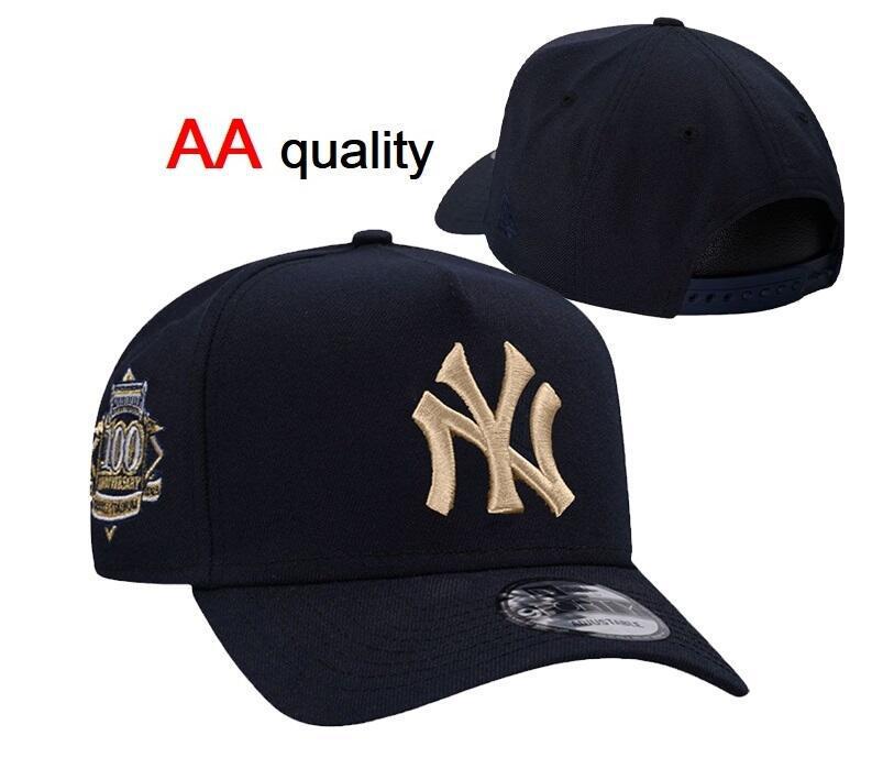 Регулируемая унисекс кепка с прямым козырьком New York Yankees - Модная уличная бейсболка
