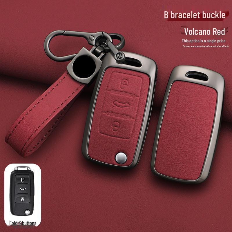 Чехол для ключа Volkswagen для моделей Sagitar, Lavida, Bora, Santana, Tiguan, Lingdu, Polo и Golf