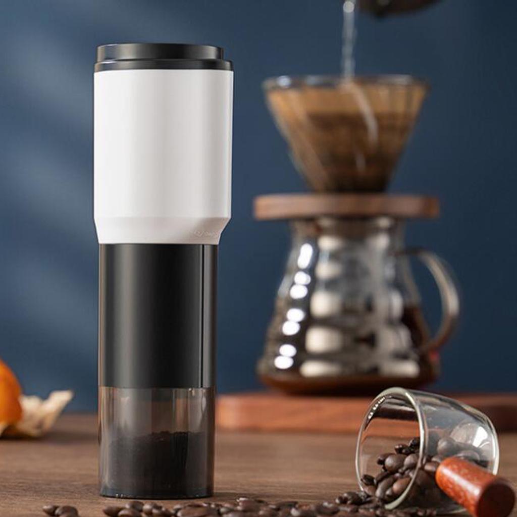 Портативная электрическая кофемолка с USB-зарядкой, регулируемая мельница для кофейных зерен, орехов и специй, кухонный инструмент