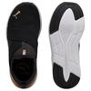 PUMA Women's Softride Harli Slip-On Running Shoes Puma Black Puma White Puma Gold 311471-01