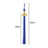 40cm Tassel Graduation Hat Tassel with 2026 Charm Solid Color Cap Hornor Tassel for Master Bachelor School Graduation Party