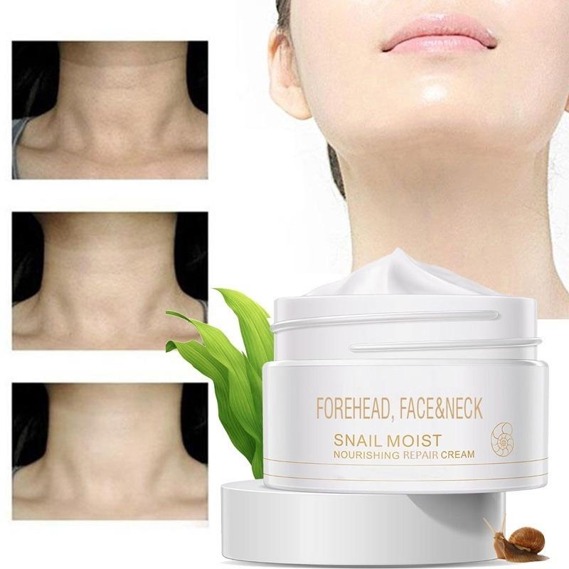 Крем для удаления и отбеливания морщин улитки