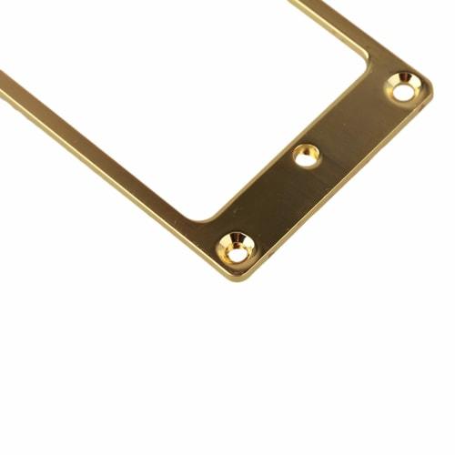Yibuy 2 шт. Золотые Плоские Металлические Крышки Рамок Звукоснимателей Humbucker
