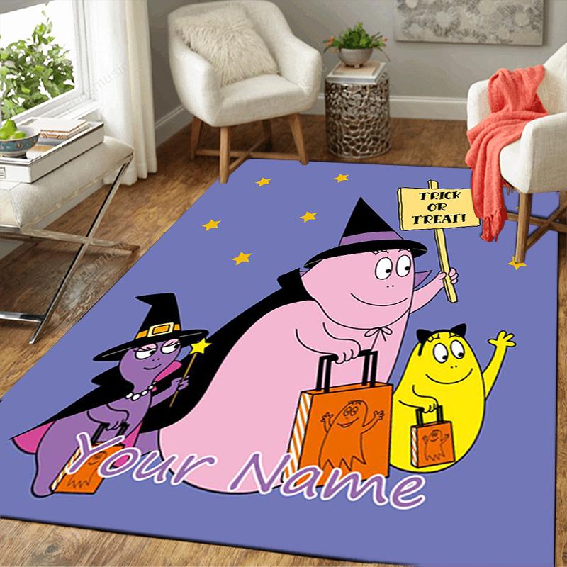 Custom 1Pc Barbapapa Anniversary Celebration Rug Office Carpet Indoor Outdoor Entrance Doormat Nonslip Soft And Comfortable Living Room D9152