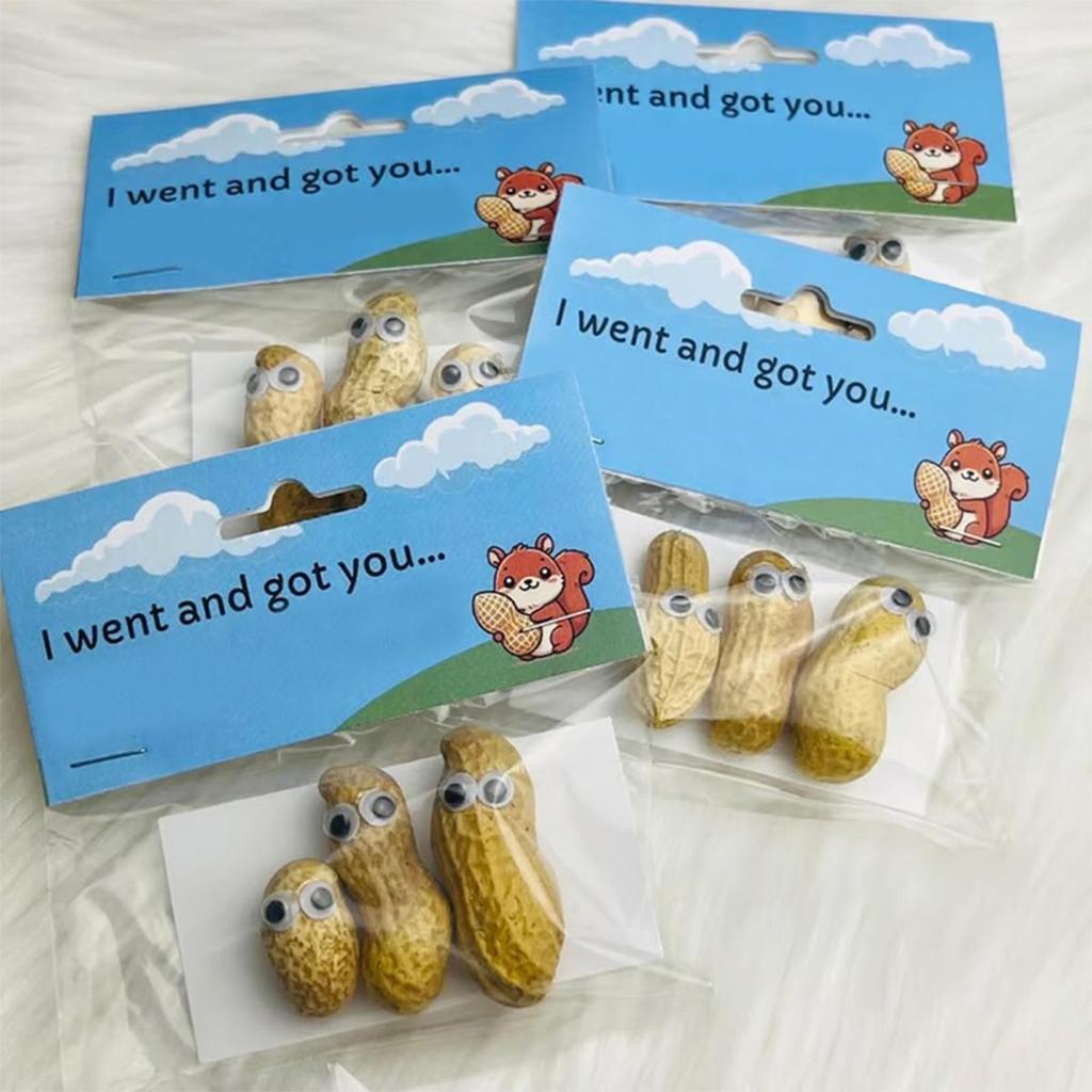 Deez для друга, Deez забавное праздничное украшение, забавный набор орехов в очках, новинка Deez настольное украшение, Deez Pun Lovers украшения для вечеринки