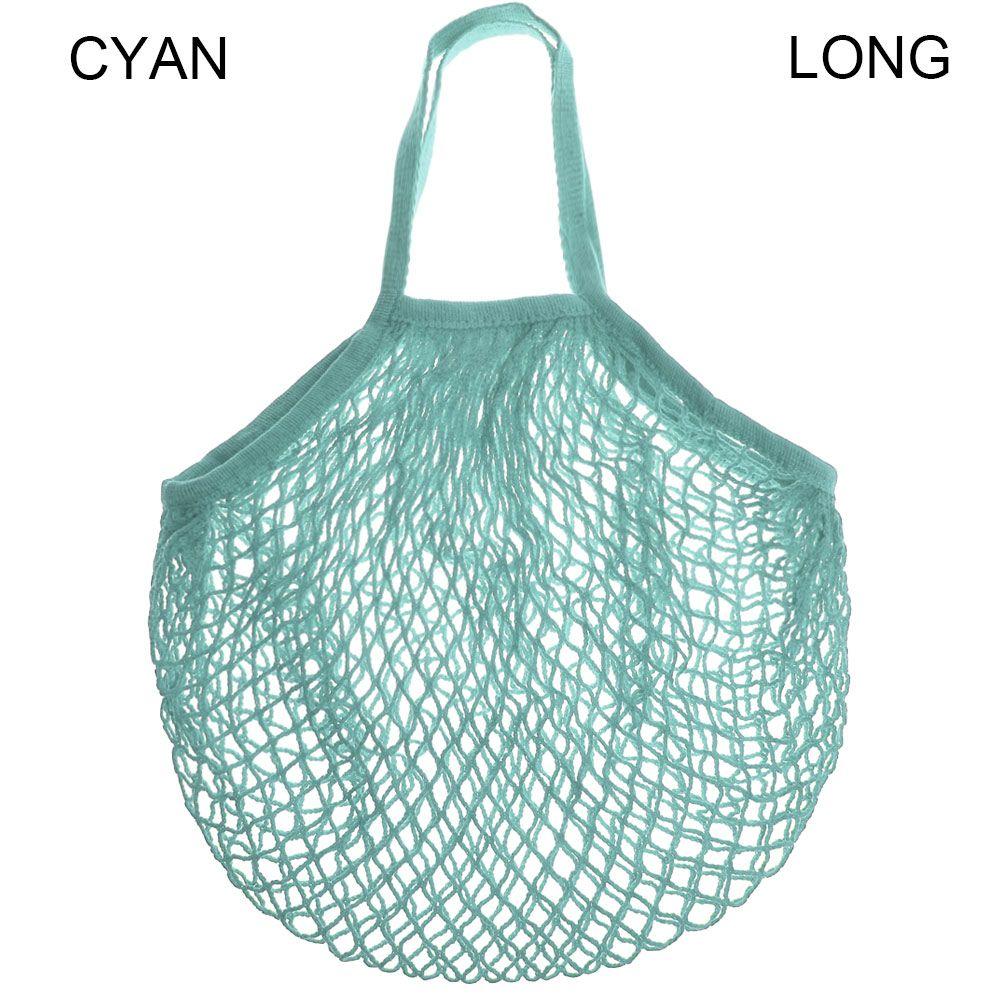 Cotton Reusable Shopping String Fishnet Mesh Bag Net Turtle Bags Woven Net Tote Storage Handbag Tote