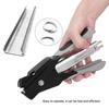Spring-Loaded C-type Hog Ring Pliers Auto Feed Staple Plier  for Animal Fence and Mattresses