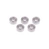 5Pcs Mr63Zz Bearing 3X6X2.5Mm Abec 7 Quality High-Speed Mr63 Zz Miniature Steel Ball Bearings For Fishing Reel