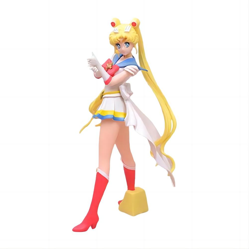 23Cm Sailor Moon Anime Figure Model Sailor Mars Mercury Jupiter Venus Saturn Action Figurine Pvc Statue Doll Collectible Toys