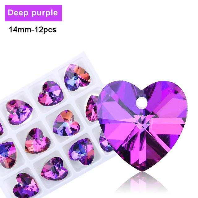 Разноцветный кулон в форме сердца, стеклянные бусины-бабочки, хрустальные подвески в форме звезды для женщин, изготовление ювелирных изделий, ожерелья, серьги, фурнитура