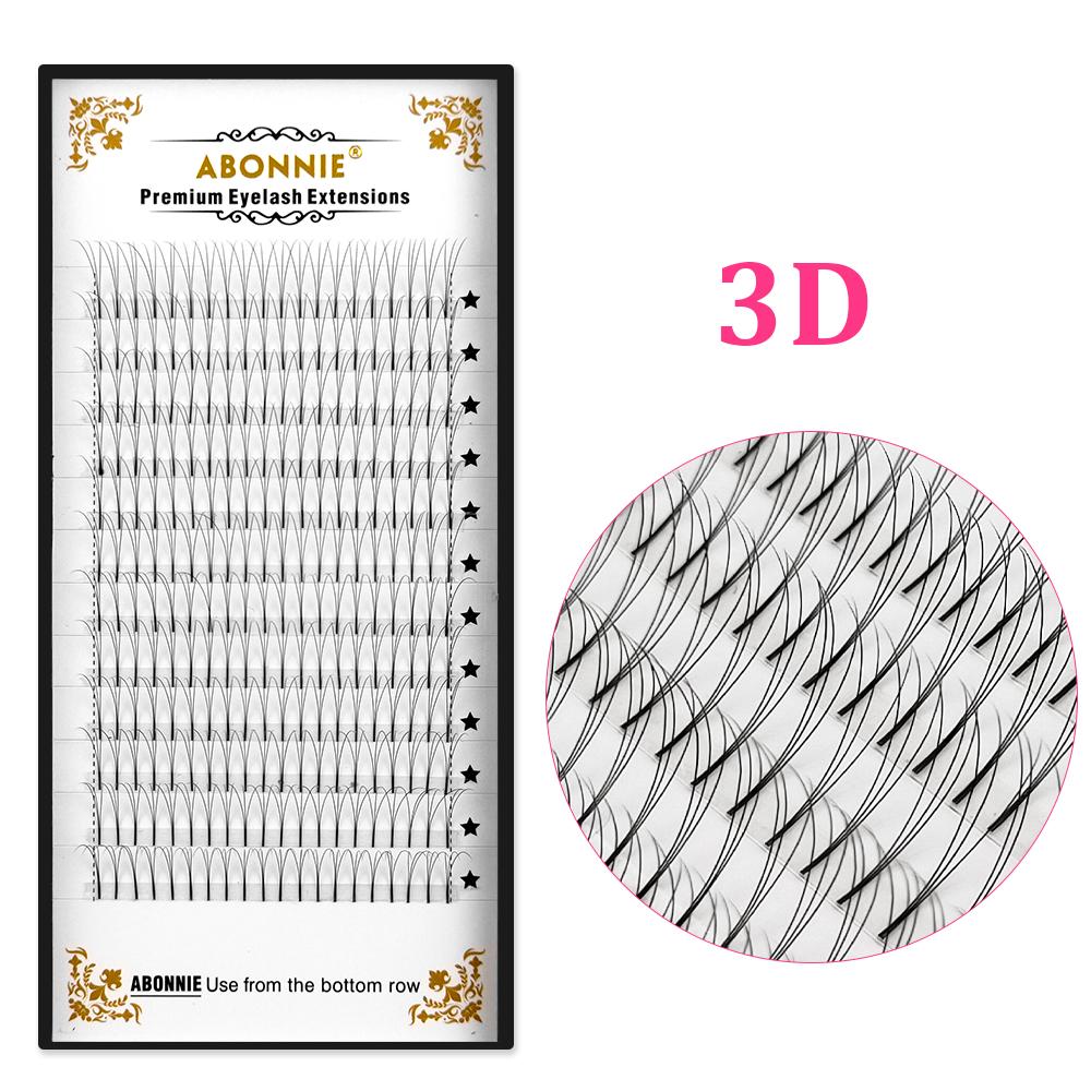 3D/4D/5D/6D готовые объемные ресницы с длинным стержнем, вееры D Curl Lashes, русские объемные ресницы, принадлежности для наращивания