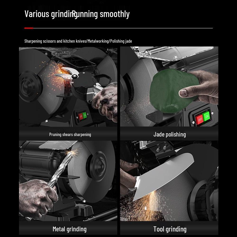 Корундовый шлифовальный круг для заточки ножей, Коричнево-белый, Доступен в размерах 150/200/250