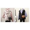 Winter Women Vest Coat Thickened Padded Zipper Closure Stand-up Collar Sleeveless Waistcoat Solid Color Winproof Heat
