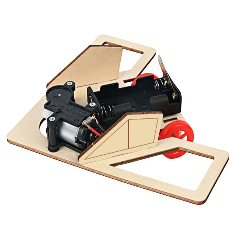 Diy Obstacle Avoidance Car Robot Scientific Production Of Elementary School Students Puzzle Handmade Experimental Toys