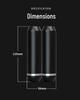 2025 Магнитный грелка для рук и Power Bank со съемным USB и фонариком