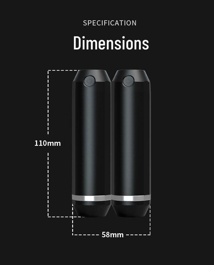 2025 Магнитный грелка для рук и Power Bank со съемным USB и фонариком